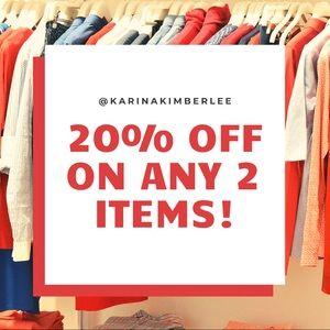 20% off any 2